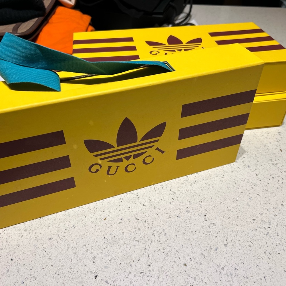 Gucci x adidas yellow empty3  boxes - Picture 2 of 3